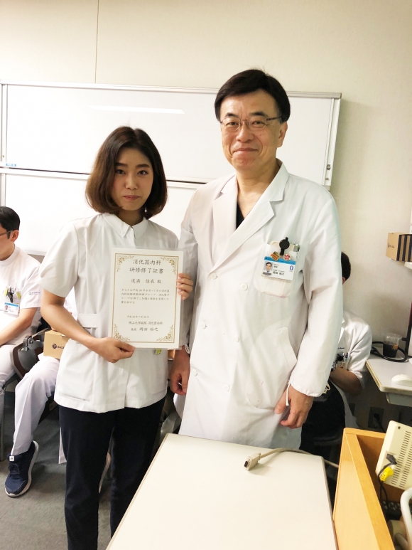 道満先生と岡田教授