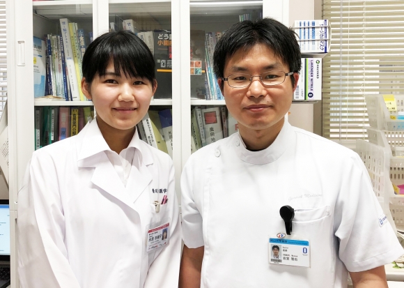 木原さんと卒研担当・岩室医師