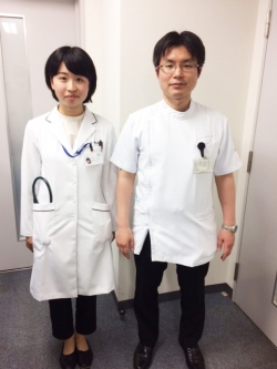 和田さんと卒研担当・岩室