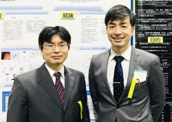 岩室先生(左)と杉原先生(右)
