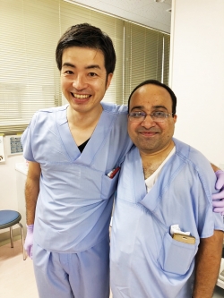杉原医師とAjay医師