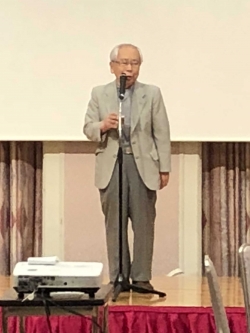 小林先生の乾杯挨拶